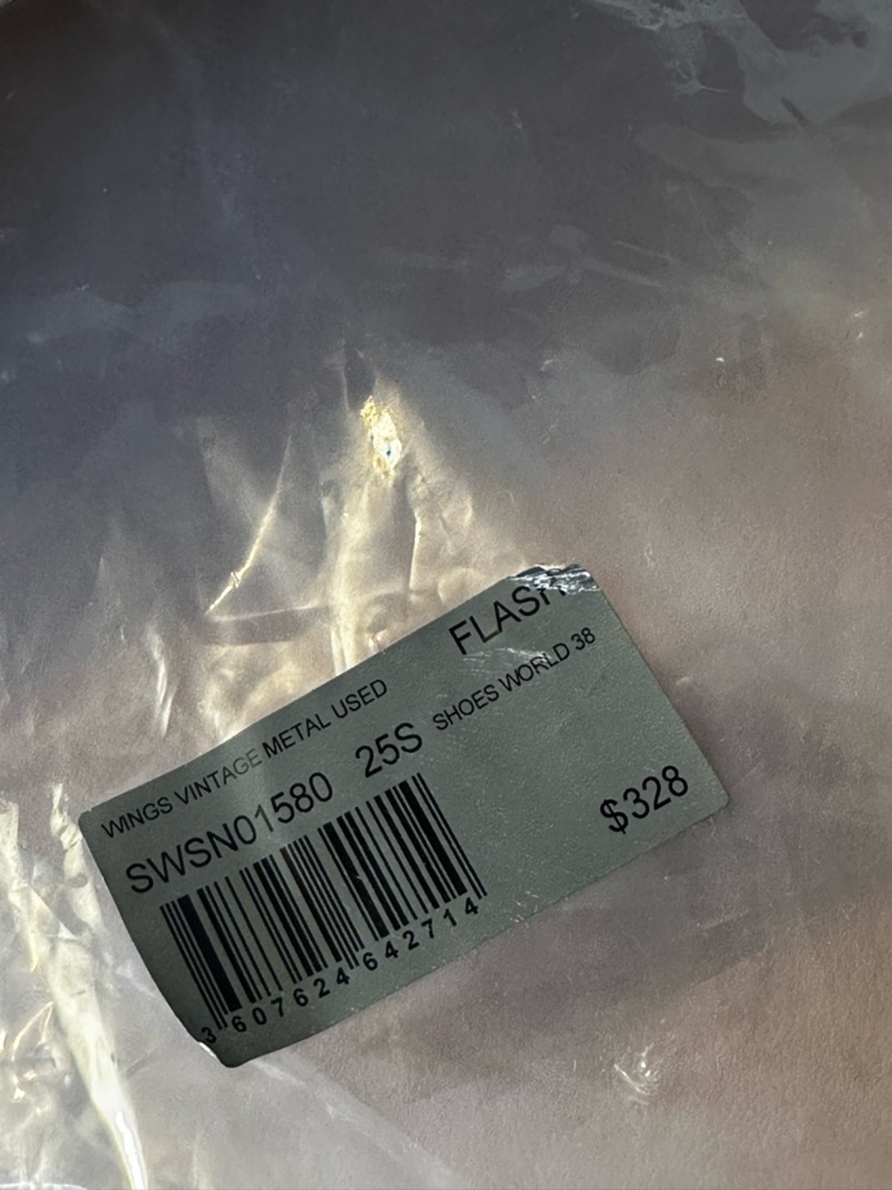 Zadig & Voltaire Women’s 38 White Sneakers with Gold Trim - Picture 6 of 6